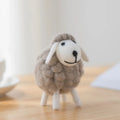 Plush Mini Felt Sheep Stuffed Toy 11-16cm A 6 x 6 x 11cm