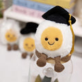 Plush Egg Graduation Stuffed Toy - 14cm