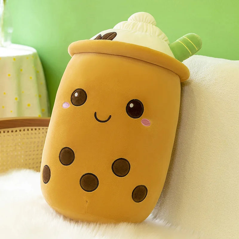 Plush Boba Bubble Tea Stuffed Toy - 25cm P