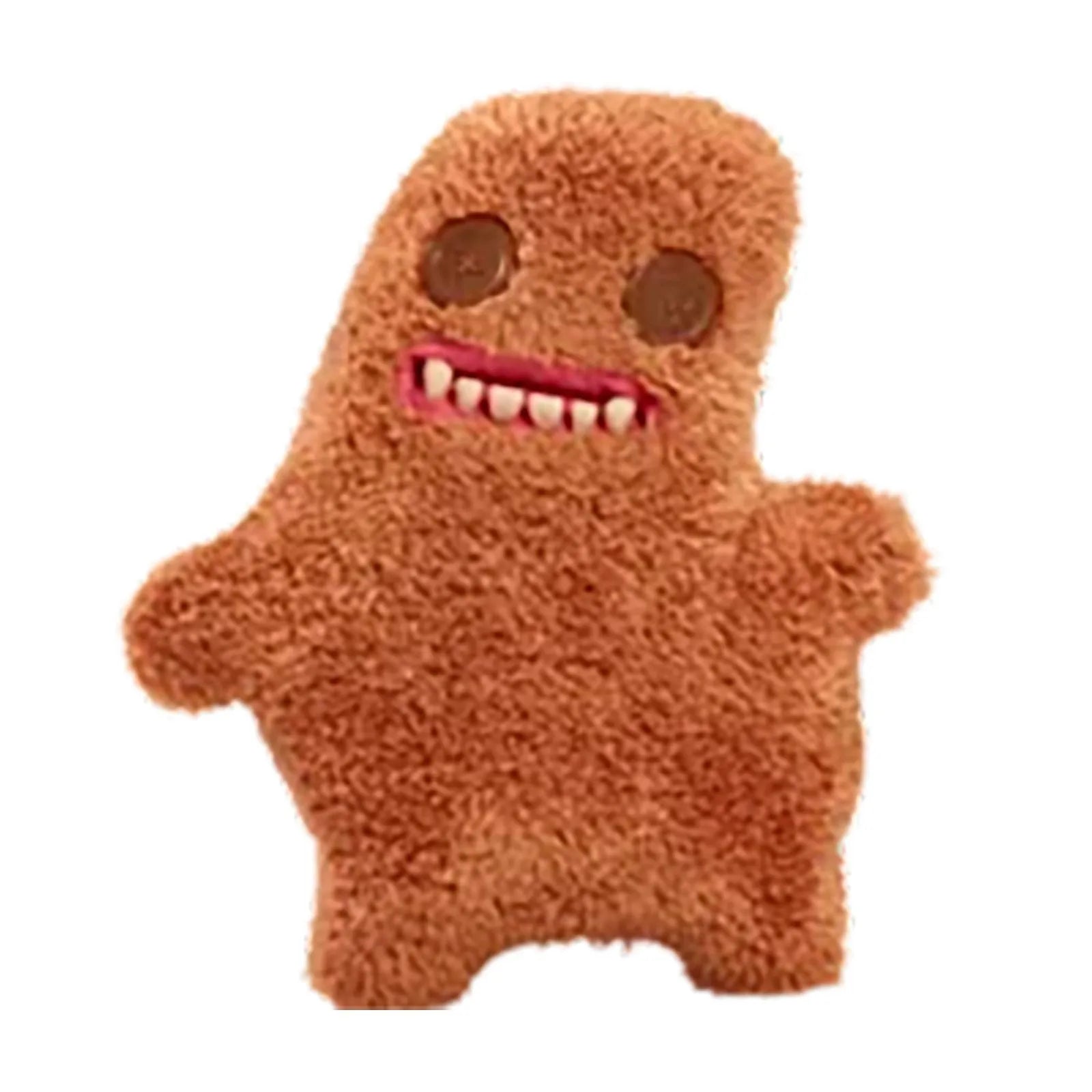 Plush Monster Stuffed Toy - 22cm Brown