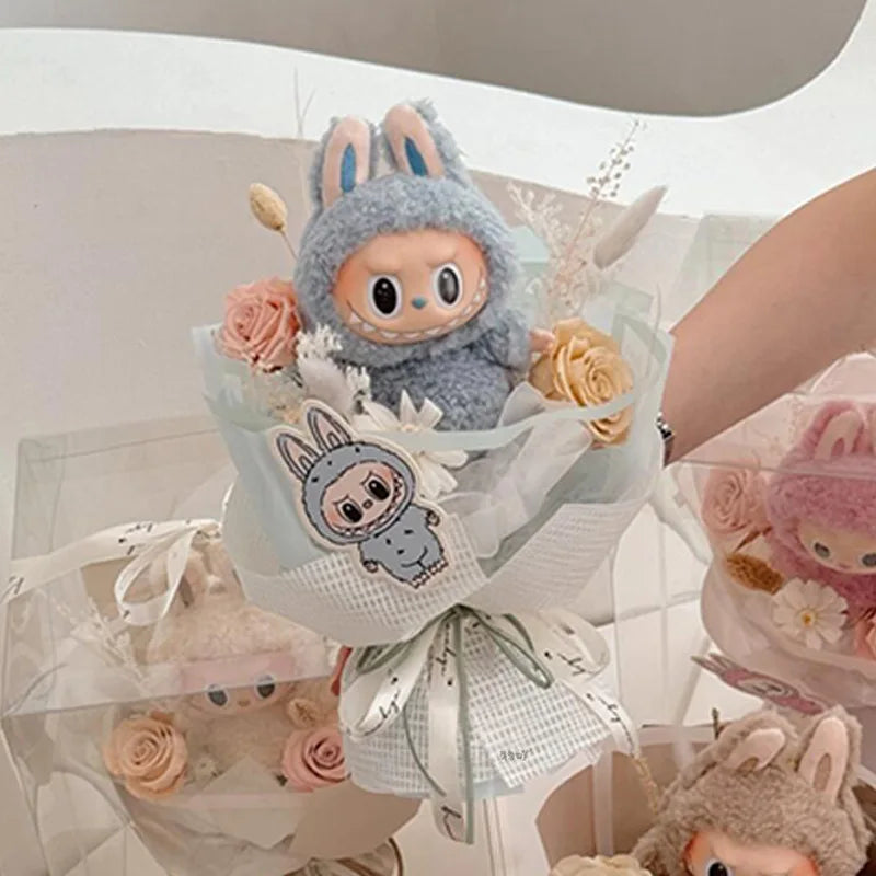 Plush Labubu Doll Flower Gift Bouquet 4