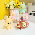 Labbubu Adorable Cartoon Plush Night Light - Soft Glow Bedside Companion for Sleep Guardian of Every Night Ideal Birthday Gift