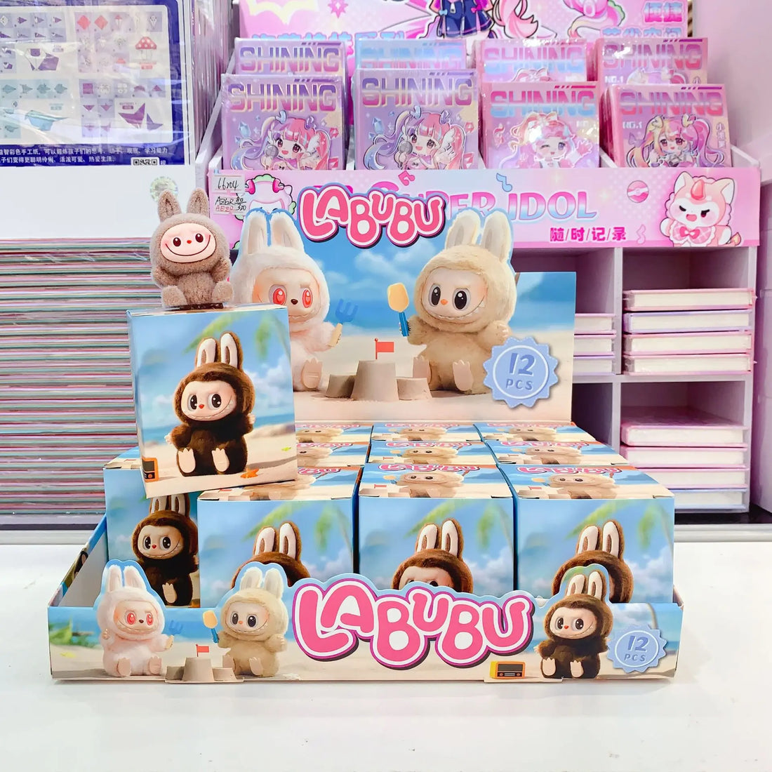 Labubu Mystery Box Mini Doll - 12 Pack