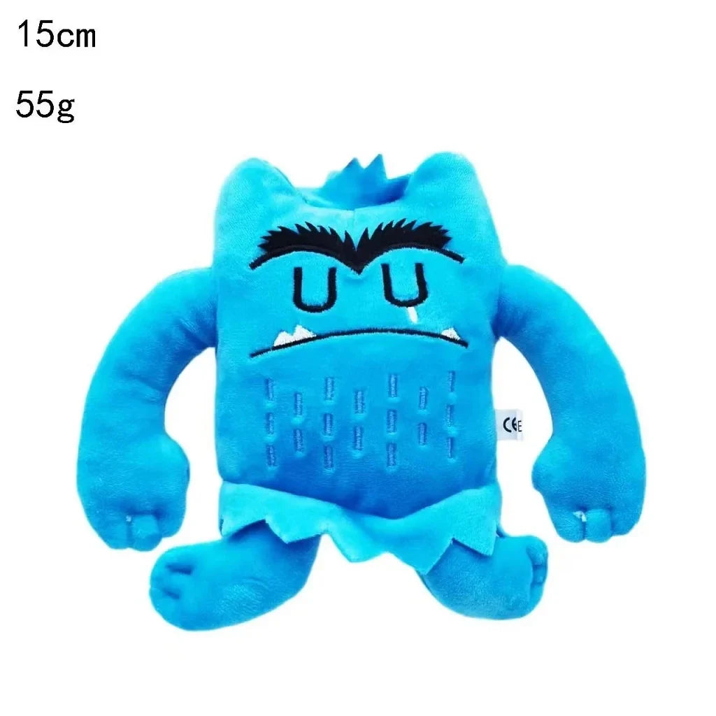 Plush The Color Monster Stuffed Toy - 15cm (6 Pack)