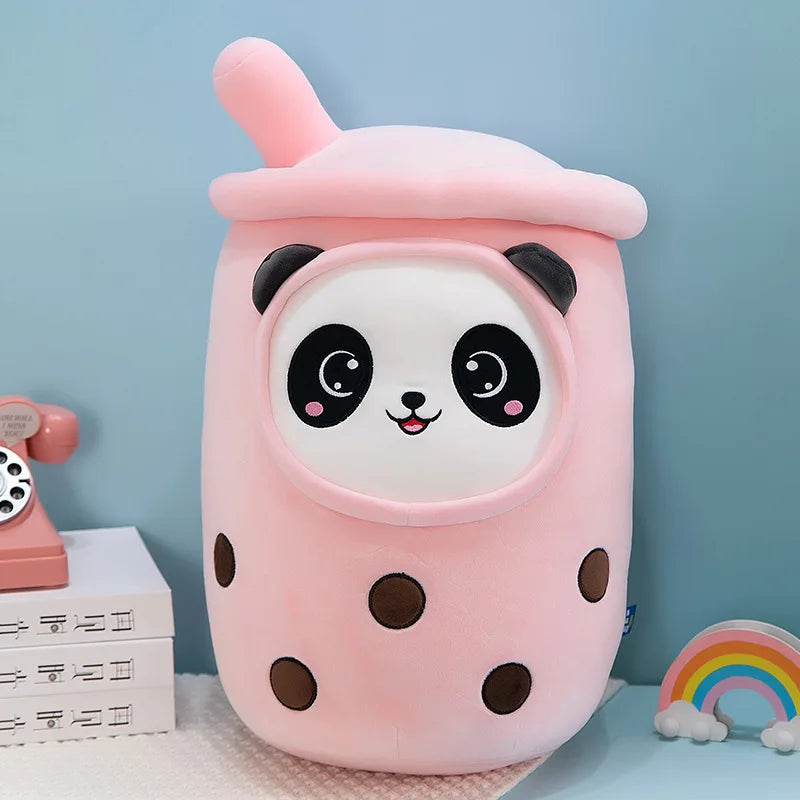 Plush Boba Bubble Tea Stuffed Toy - 25cm K