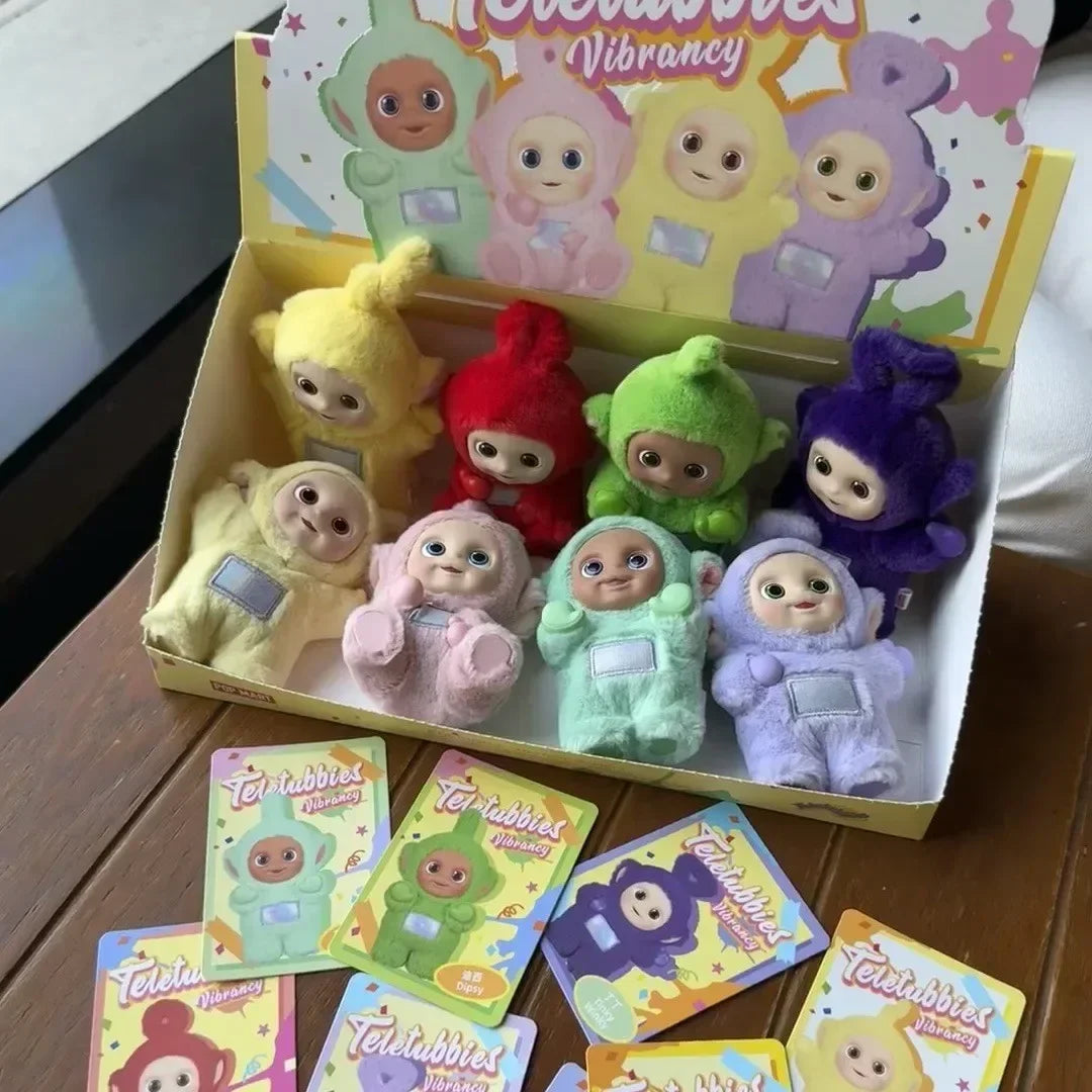 Teletubbies Vibration Series Blind Box Toy Antenna Baby Mystery Box Action Pendant Doll Mistery Box Doll Model Surprise Gift