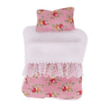 Mini Doll's Accessories Set For Labubu Doll Bed+Quilt+Pillow Pajamas Sleeping Bag Dollhouse Toys XM2442