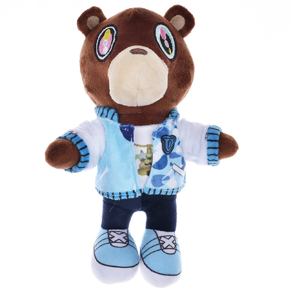 Plush Kanye Dropout Teddy Bear Stuffed Toy 25-28cm D - 25cm
