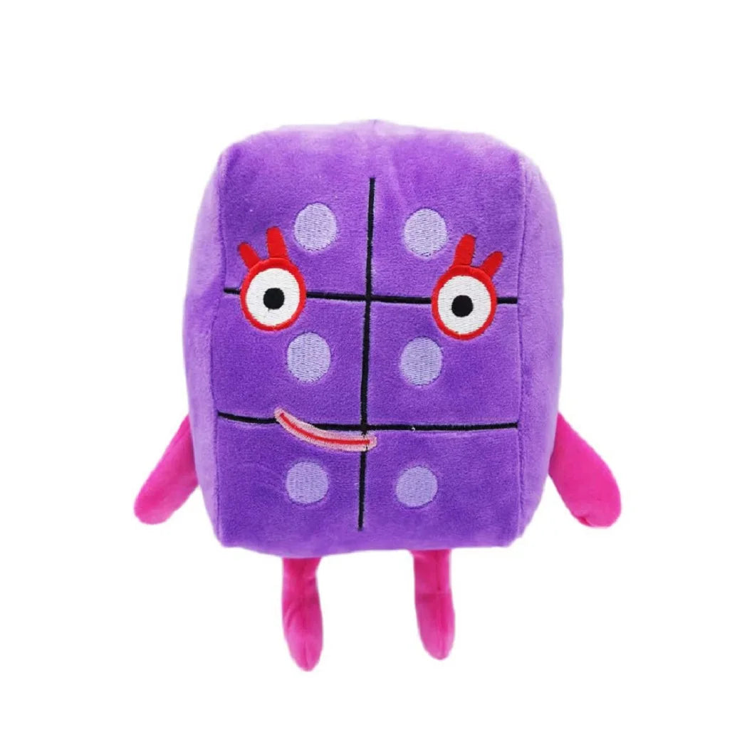 (10 Pack) Plush Numberblocks Stuffed Toy - 14-28cm