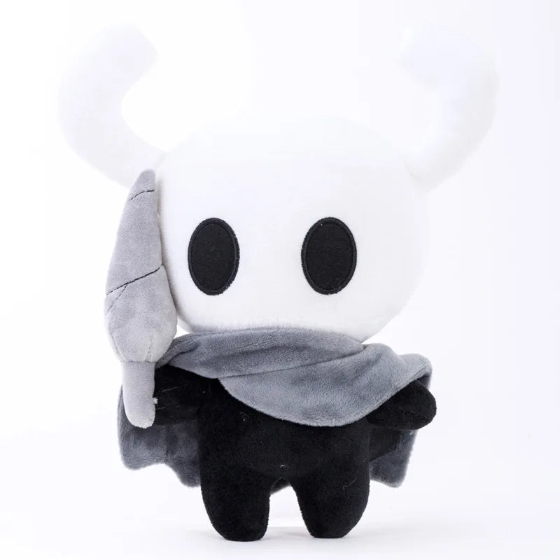 Plush Hollow Knight Stuffed Toy - 27cm Black White 27cm