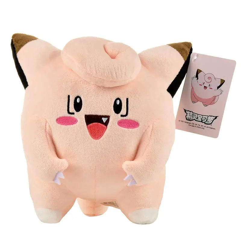 Plush Pokemon Plush Charmander Squirtle Pikachu Plush Bulbasaur Stuffed Toy Clefairy 20.5cm