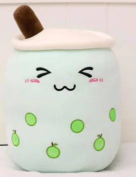 Plush Boba Bubble Tea Stuffed Toy - 25cm F