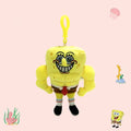 Plush SpongeBob Patrick Star Gary Squidward Tentacles Stuffed Keychain Pendant - 12cm 7-12cm