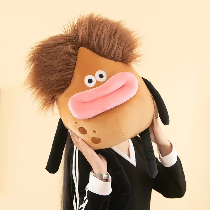 Stuffed Ugly Potato Plush Toy Doll Black