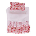 Mini Doll's Accessories Set For Labubu Doll Bed+Quilt+Pillow Pajamas Sleeping Bag Dollhouse Toys XM2444