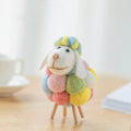 Plush Mini Felt Sheep Stuffed Toy 11-16cm D 6 x 6 x 11cm