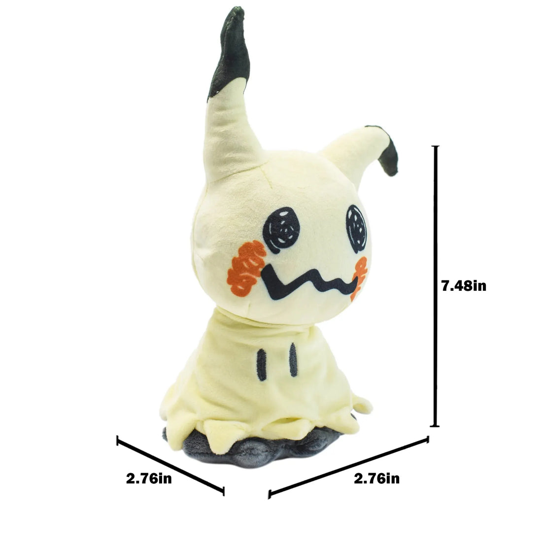 Plush Mimikyu Stuffed Toy - 23cm Yellow