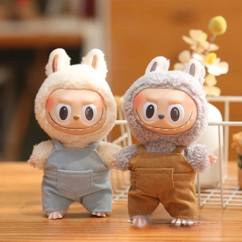 Clothes & Accessories For Labubu Doll 15-17cm