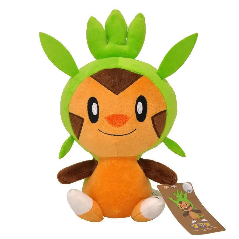 Plush Pokemon Plush Charmander Squirtle Pikachu Plush Bulbasaur Stuffed Toy Chespin 29cm