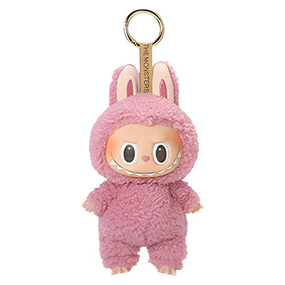 Plush Labubu Stuffed Toy & Labubu Exciting Macaron Pendant - 35cm
