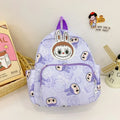 Labubu Backpack - Lightweight, Preppy Style Cartoon Schoolbag - Durable, Water-Resistant Labubu-B