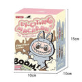 Plush Labubu Stuffed Toy & Labubu Exciting Macaron Pendant - 35cm