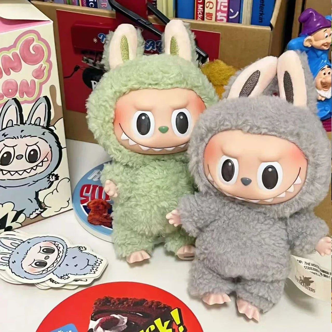 POP MART Labubu The Monsters Coca-Cola, Exciting Macaron, Have A Seat, Series Blind Box