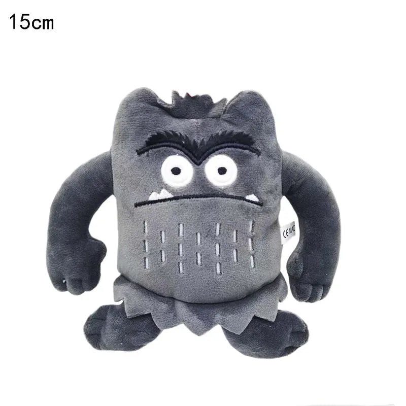 Plush The Colour Monster Stuffed Toys 6pcs/set Multi 15cm