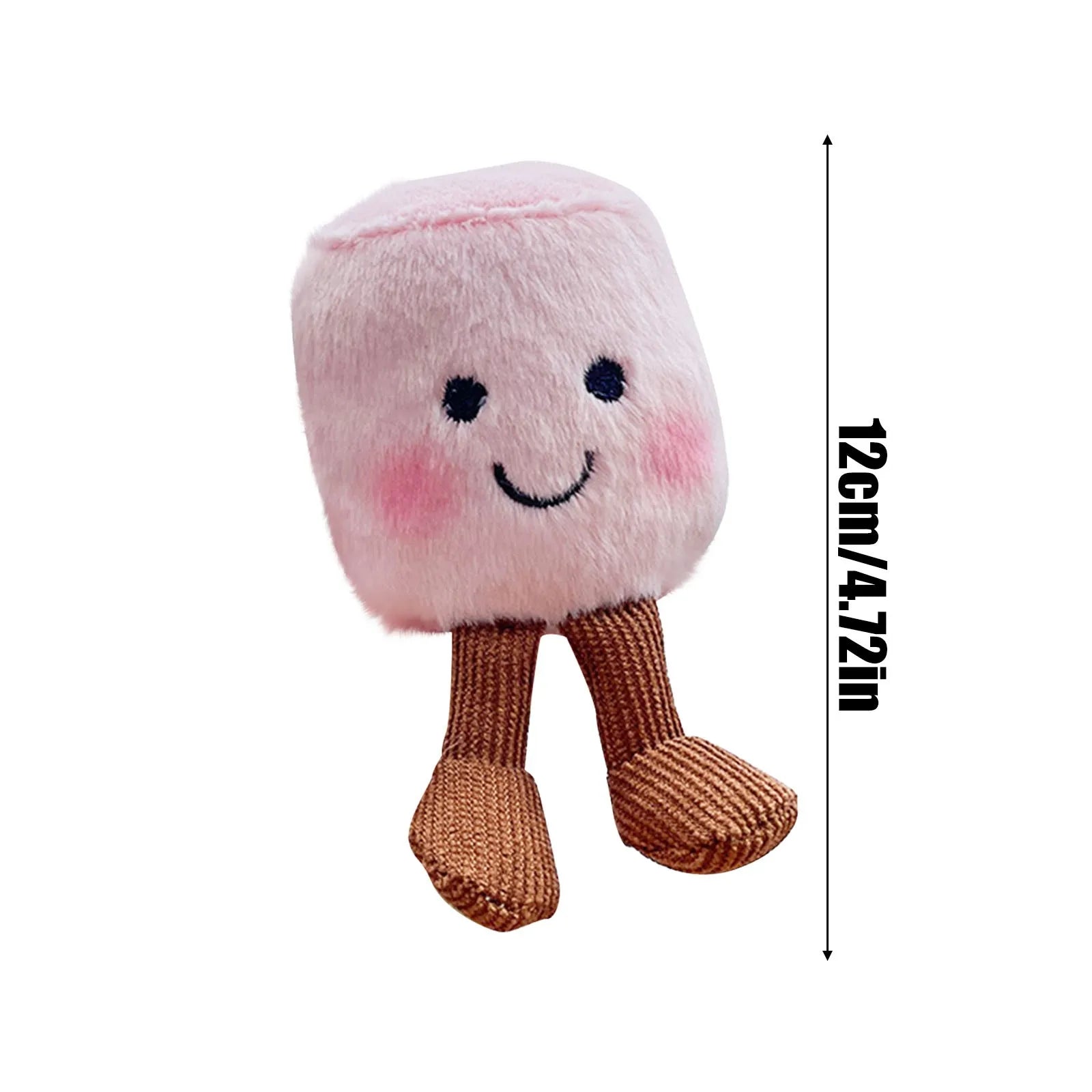 Plush Boiled Eggs Groom Pickles Marshmallows Stuffed Toy